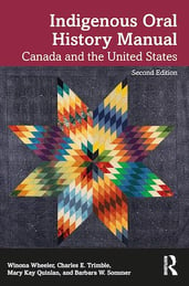 Book cover of Indigenous Oral History Manual- Canada and the United States