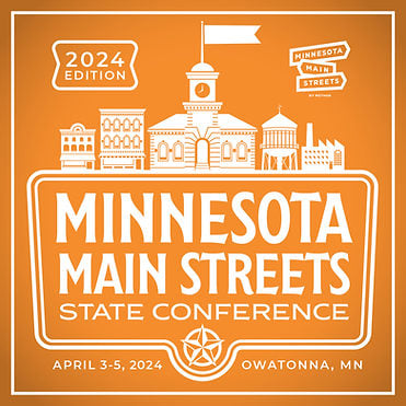 Minnsota Main Streets State Conference graphic