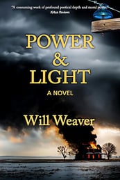 Book cover of Power and Light by Will Weaver