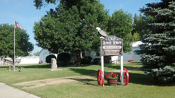 Exterior of the Old Home Town Museum, Stephen MN