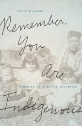 Book cover-Remember, You Are Indigenous- Memories of a Native Childhood by Evelyn Bellanger