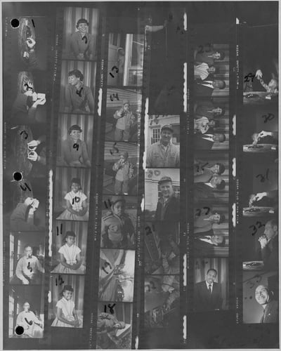 Contact Sheet Photographs