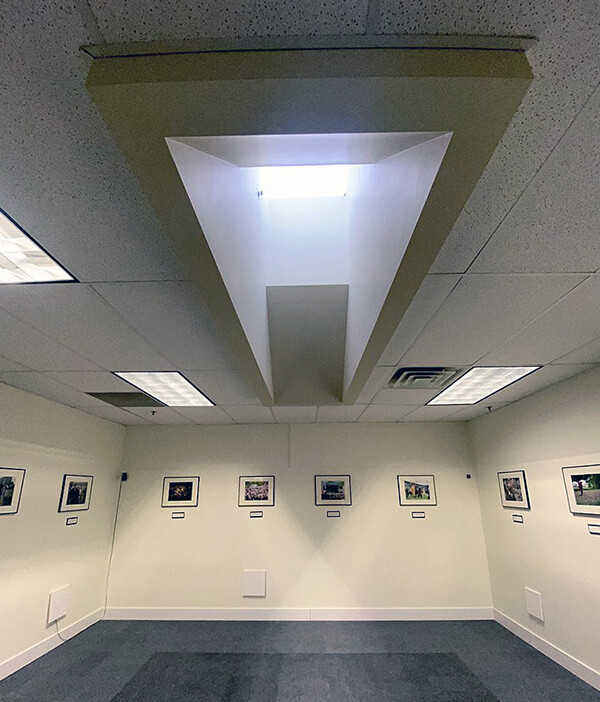 Interior showing gallery of the Hmong Museum