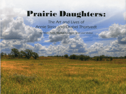 Book cover--Prairie Daughters-The Art and Lives of Annie Stein and Orabel Thortvedt