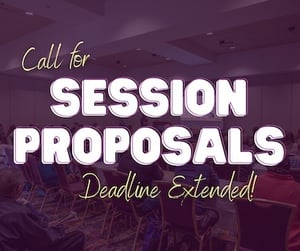 Call for Session Proposals-extended deadline graphic