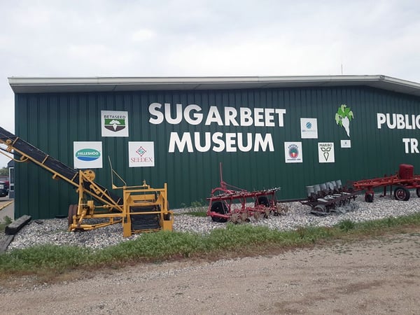 Exterior of the Red River Valley Sugarbeet Museum