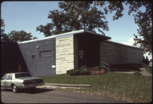 Exterior of the Freeborn County Museum in September 1987
