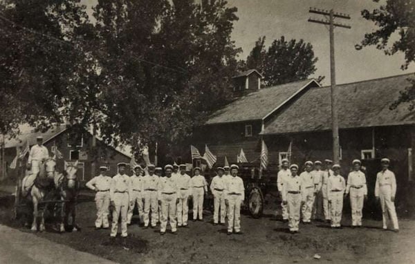 Slayton Fire Department in 1901