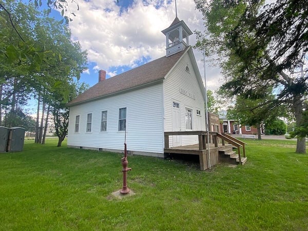 Exterior of the Rural School Museum