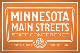 Minnesota Main Streets Conference, June 4 -6, 2025 in Duluth, MN