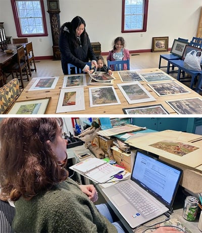 Collective Access Grant - Linnea accessioning artwork