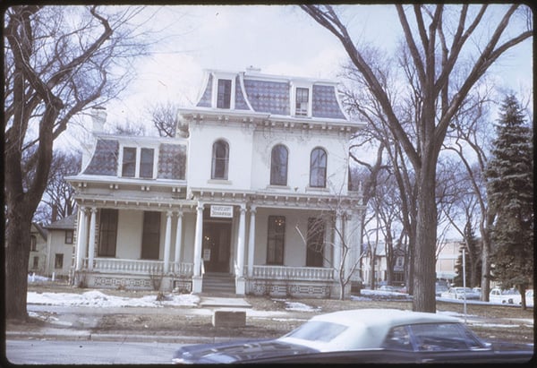 Exterior of the Blue Earth County Historial Society Museum, Hubbard House, Mankato, MN-May 1982