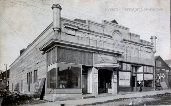 Exterior of the Othello Theater, 415 Jones Street, Eveleth, MN ca. 1909
