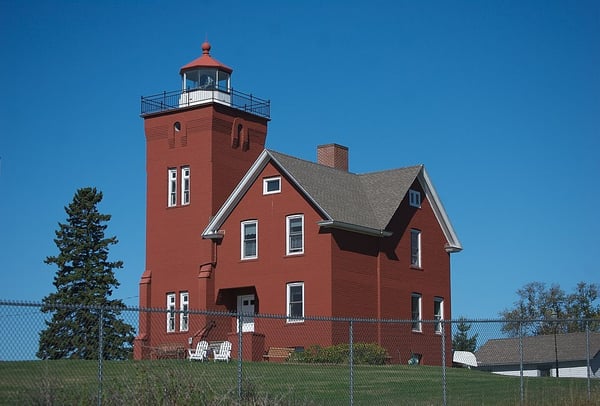 Exterior of the Two Harbors Light