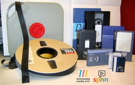 Assorted video tapes