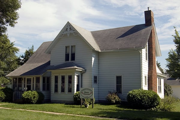 Exterior of the Washburn-Zittleman House Museum
