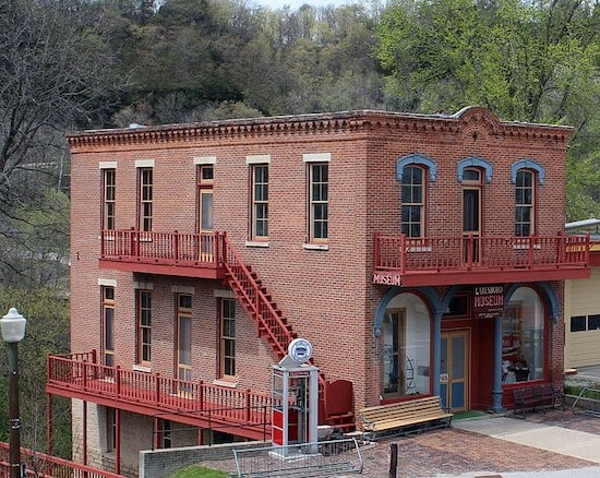 Exterior of the Lanesboro Historical Museum