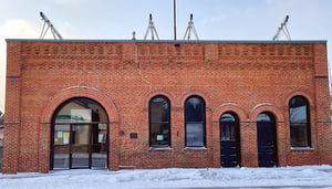 Exterior of the Tower Old Fire hall and City hall