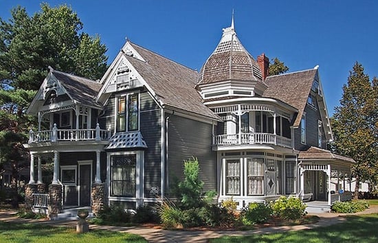 Exterior of the John G. Lund House