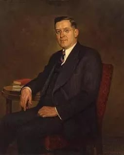 Portrait of Elmer A Benson 
