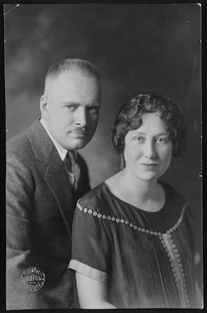 Maud Hart Lovelace and Husband Delos Lovelace