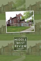 Cover of Middle West Review with a photo of bnai abraham synagogue