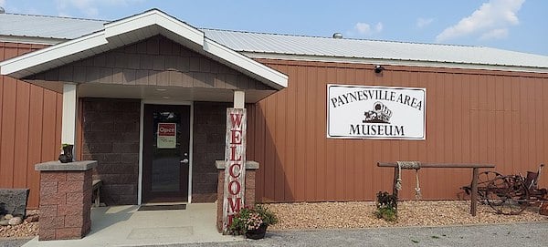 Exterior of the Paynesville Area Museum