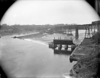 Lower Dam Hydro Plant and Lower Dam, St. Anthony Falls