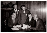 Wendell Anderson and Rudy Perpich after the 1970 general election