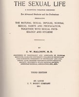 Inside front cover of The Sexual Life