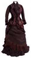 Reception gown worn by Mary LeDuc