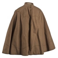 Woman's bicycle cape