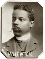 Black and white photograph of John Frank Wheaton, c.1899.