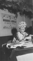 Alice Sickels book signing, December 1945.