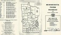 Women’s program of work brochure, Minnesota Farm Bureau, 1958.