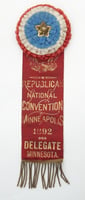 RNC delegate ribbon,1892