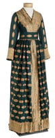Gown made from a wedding sari worn by Neena Gada