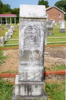 Felix Arthur’s gravestone