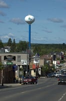 Water tower, Ely, August 4, 2008. Photograph by Wikimedia Commons user ShakataGiNai. CC BY-SA 3.0