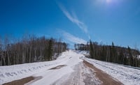 Road to Armstrong Bay
