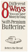 Cover of a brochure published by Swift & Company, a national meatpacker and margarine producer with operations in St. Paul. Image is from the Davis, Kellogg & Severance Law Firm Records, 1878–1941, Minnesota Historical Society.
