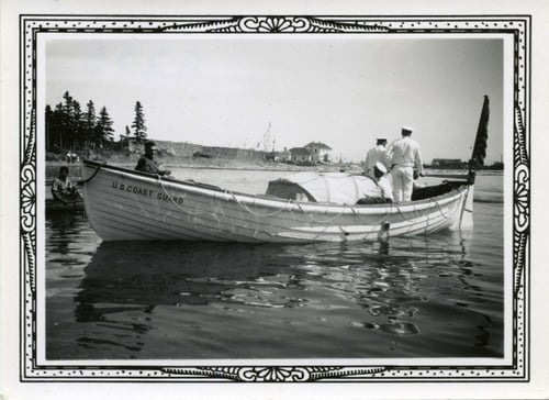 Coast Guard surf boat