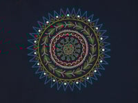 Anishinaabe or Dakota dance blanket (detail)