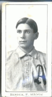 Black and white photograph of Charles Bender, 1903.
