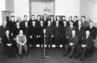 Photograph of the Carson Male Chorus, 1952