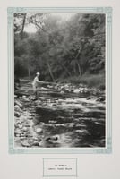 : A stream in Whitewater State Park, ca. 1917. Original caption: “Riffles above Sand Rock.” From The Paradise of Minnesota: The Proposed Whitewater State Park (L. A. Warming, 1917).