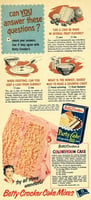 Advertisement for Colorvision cake