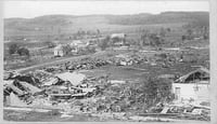 Aftermath of cyclone, Rochester.