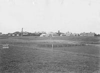 Black and white photograph of the University of Minnesota, College of Agriculture, St. Paul, ca. 1903.