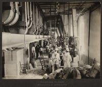 Packing floor of Pillsbury-Washburn Company